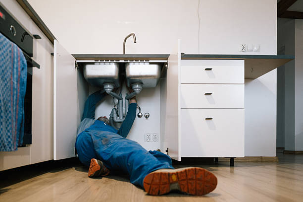 Professional Plumbing technician working in Seymour, WI